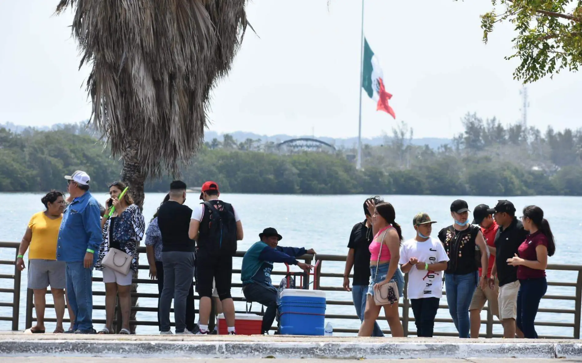 Afluencia de turistas en Tampico por Semana Santa Alejandro del Ángel (2)